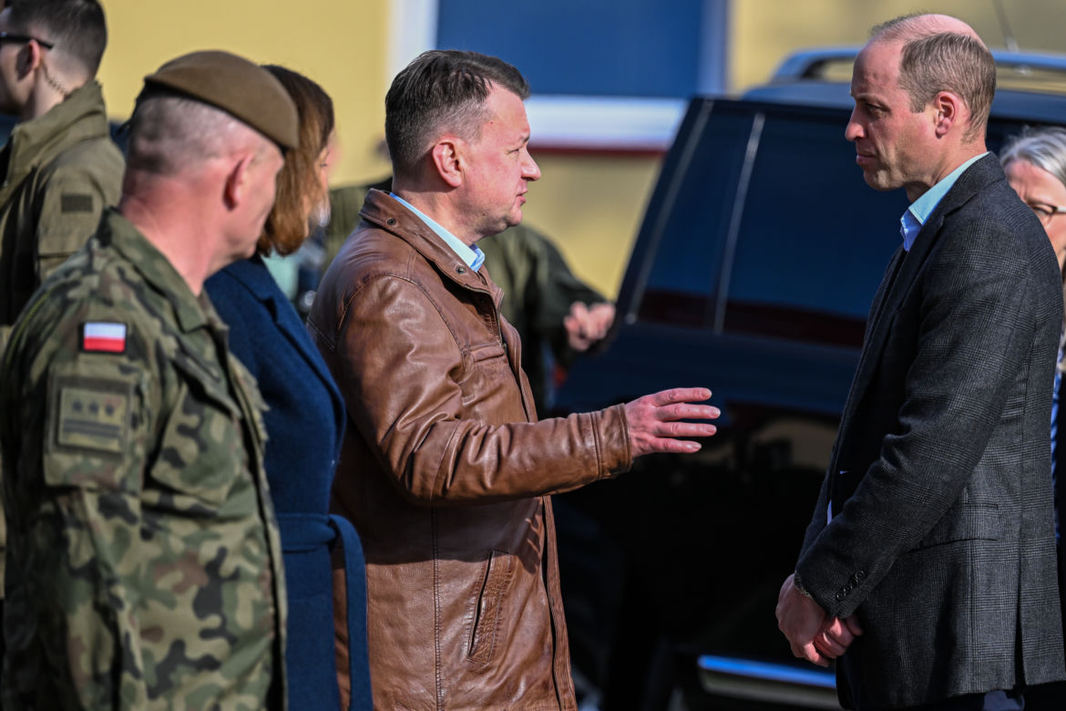 Książę William z wizytą w Polsce. Odwiedził żołnierzy w Rzeszowie