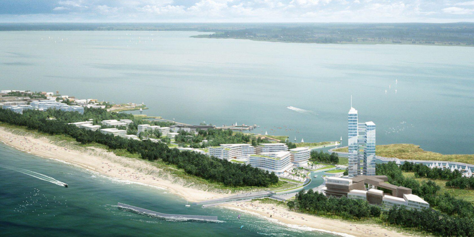 Dune City na Mierzei Jamneńskiej