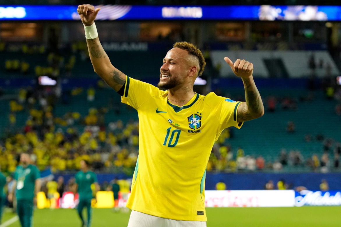 Neymar Szkocja - Brazylia