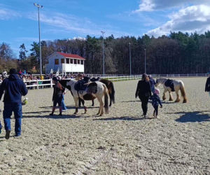 Konna święconka w Szczecinie