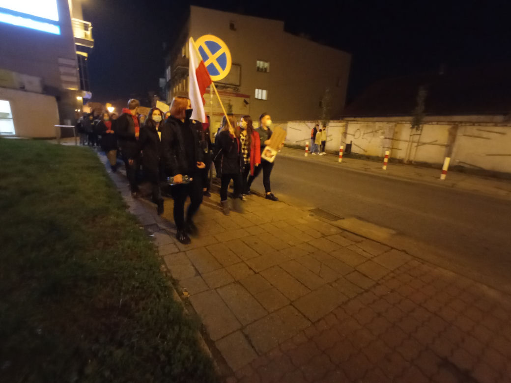 Kolejne protesty kobiet w Grudziądzu