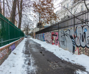 Graffiti w centrum Warszawy w 2026 r.