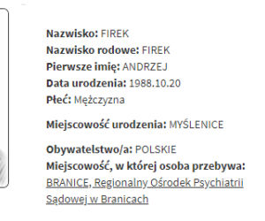FIREK ANDRZEJ