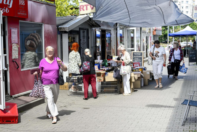 Chcą im zabrać ukochany bazarek. Ma w tym miejscu powstać nowy blok