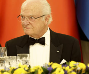 Obiad na cześć szwedzkiej pary królewskiej