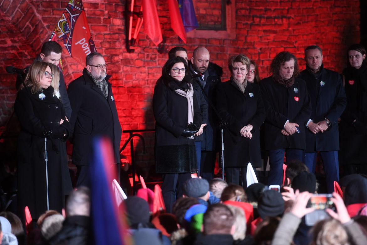 Pierwsza rocznica śmierci Pawła Adamowicza. Gdańsk