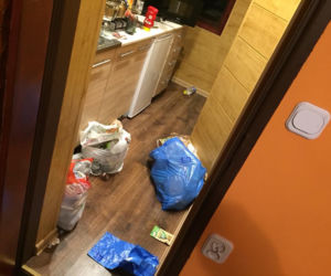 Młodzież zniszczyła apartament w Zakopanem
