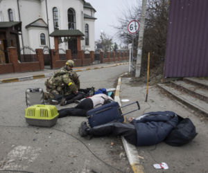 Ukraina. Zbombardowany Irpin