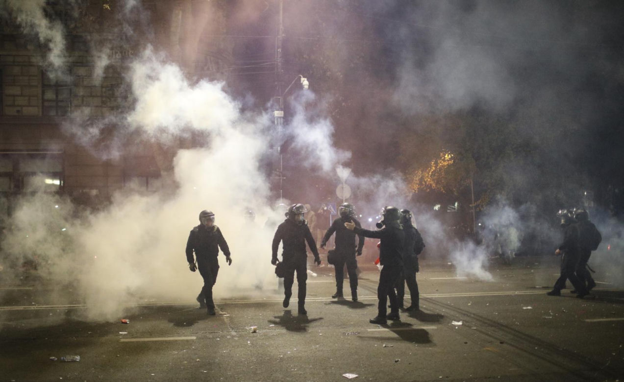 Protesty w Gruzji 