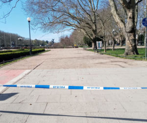 Opustoszałe miejsca rekreacji w Szczecinie z powodu epidemii