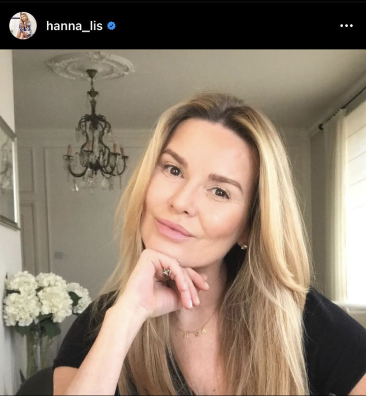 hanna lis bez makijażu