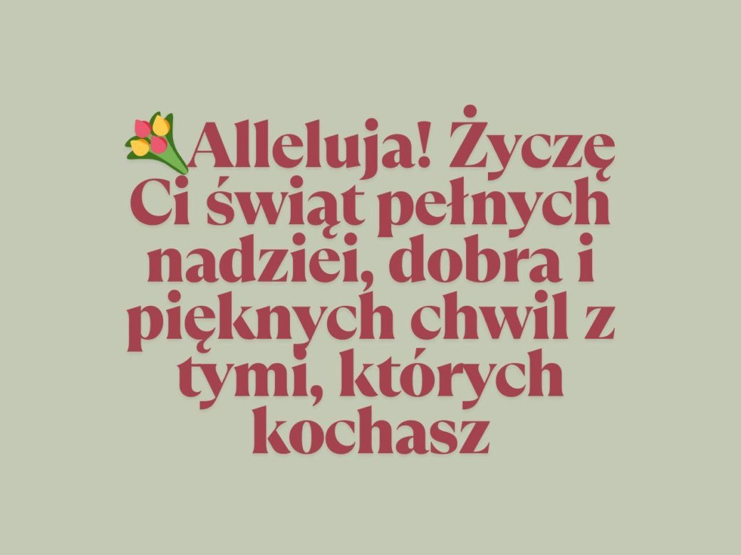 Wesołych Świąt Wielkanocnych 2025 - życzenia krótkie, piękne, SMS