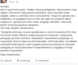Maja Ostaszewska padła ofiarą przestępstwa?
