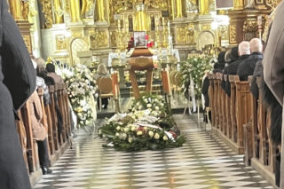 Pogrzeb braci, którzy zginęli w katastrofie śmigłowca pod Rzeszowem