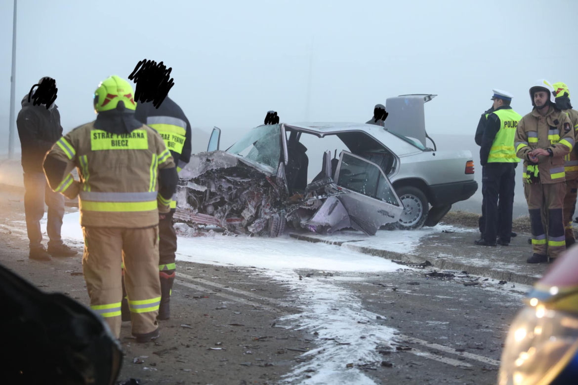 Śmiertelny wypadek pod Gorlicami