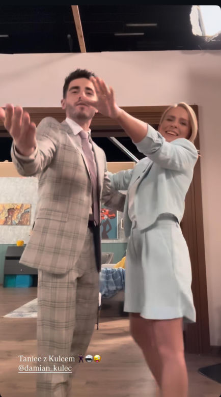 Pierwsza miłość. Marysia (Aneta Zając), Kacper (Damian Kulec)