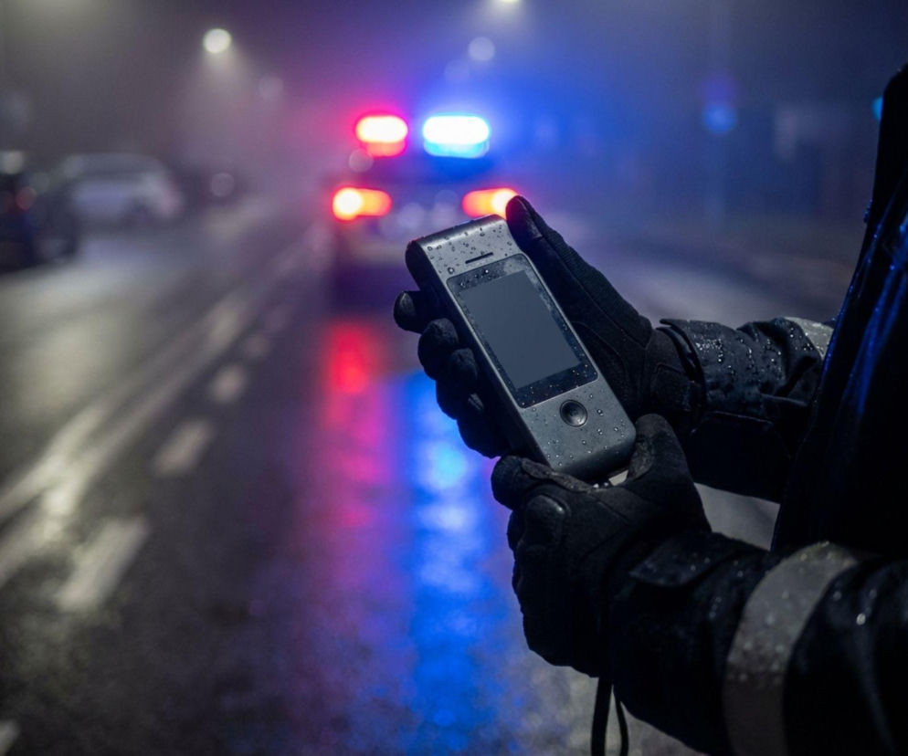 Zatrzymanie w Namysłowie. Zatrzymali go za jazdę po pijanemu, a wtedy stało się coś szokującego