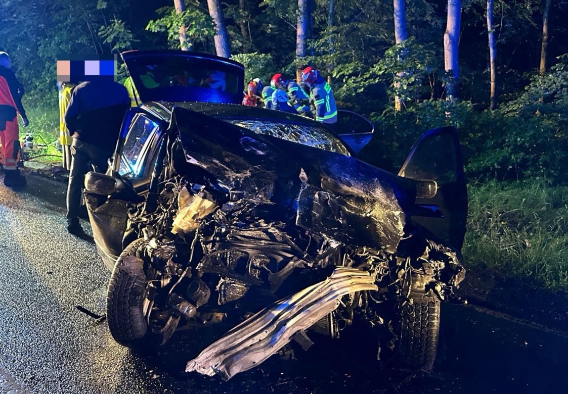 Koszmarny wypadek na DK 25 pod Kamieniem Krajeńskim! Poszkodowanych aż 7 osób 