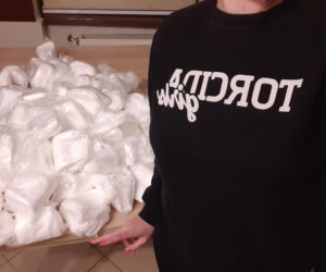 Kibice na pomoc szpitalom i lekarzom. Tak pomagają dziewczyny z Torcida Girls. Zobaczcie [ZDJĘCIA]