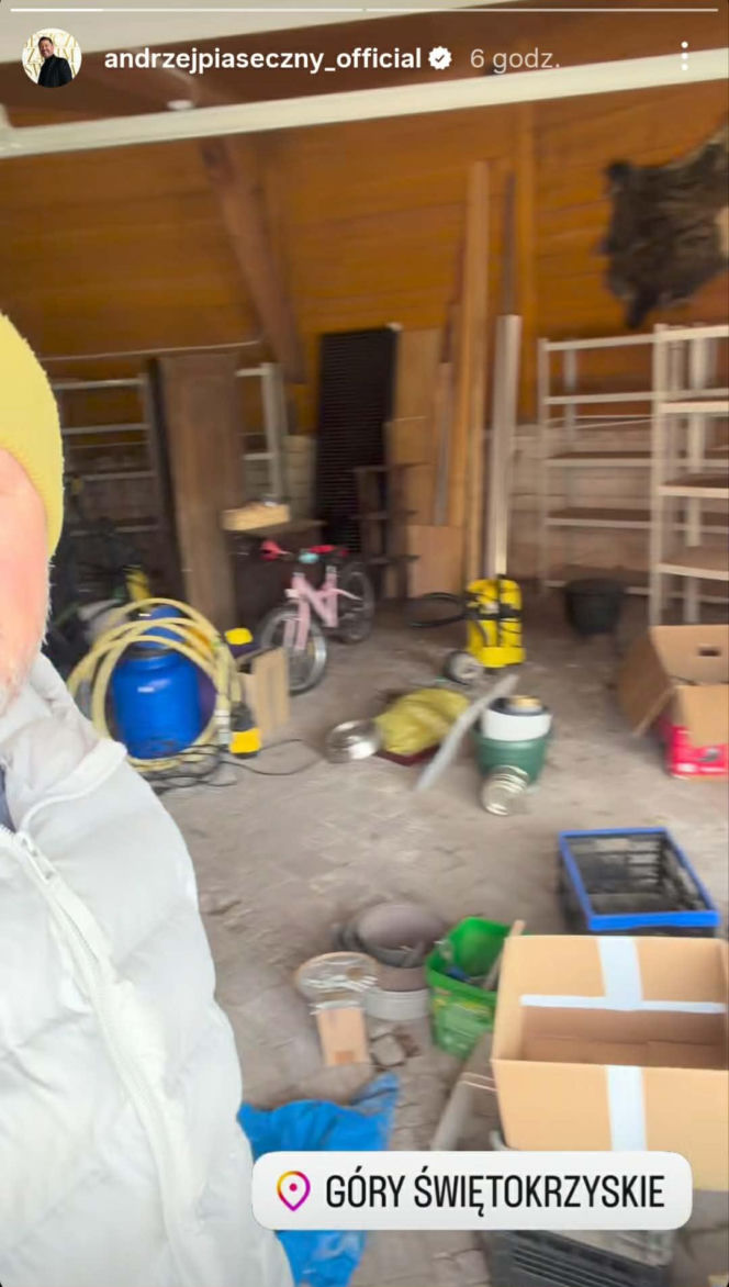 Andrzej Piaseczny i jego wiosenne porządki. "Gorzej niż kopanie rowów"