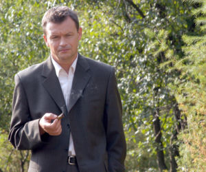 Jan Frycz w filmie Nigdy w życiu