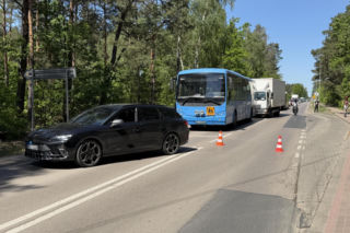 65-latka potrącona na pasach pod Legionowem. Kobieta trafiła do szpitala