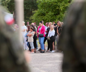 Uroczyste pożegnanie żołnierzy z Wędrzynia