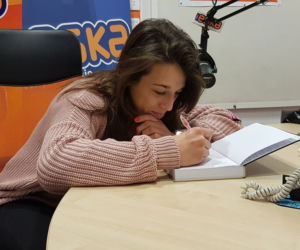 Joanna Jędrzejczyk w olsztyńskim studiu Eski