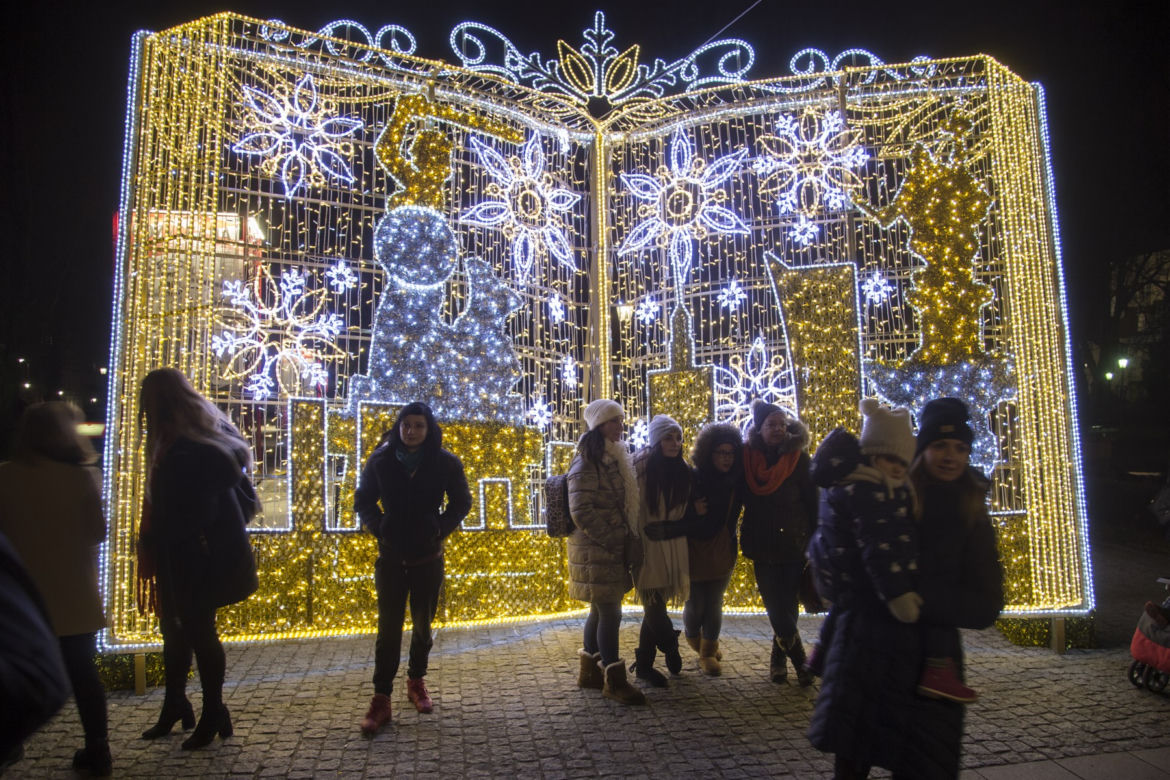 Iluminacja w Warszawie