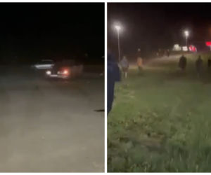 Radymno. Kierowca BMW wjeżdżał w ludzi [ZDJĘCIA]