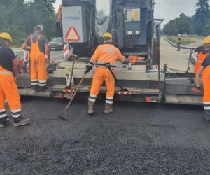 Postępy w pracach na alei św. Jana Pawła II w Toruniu. Rozpoczął się kolejny etap