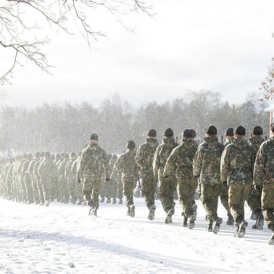 Finlandia - żołnierze podczas ćwiczeń