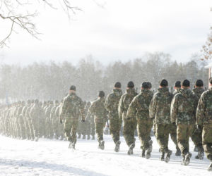 Finlandia - żołnierze podczas ćwiczeń