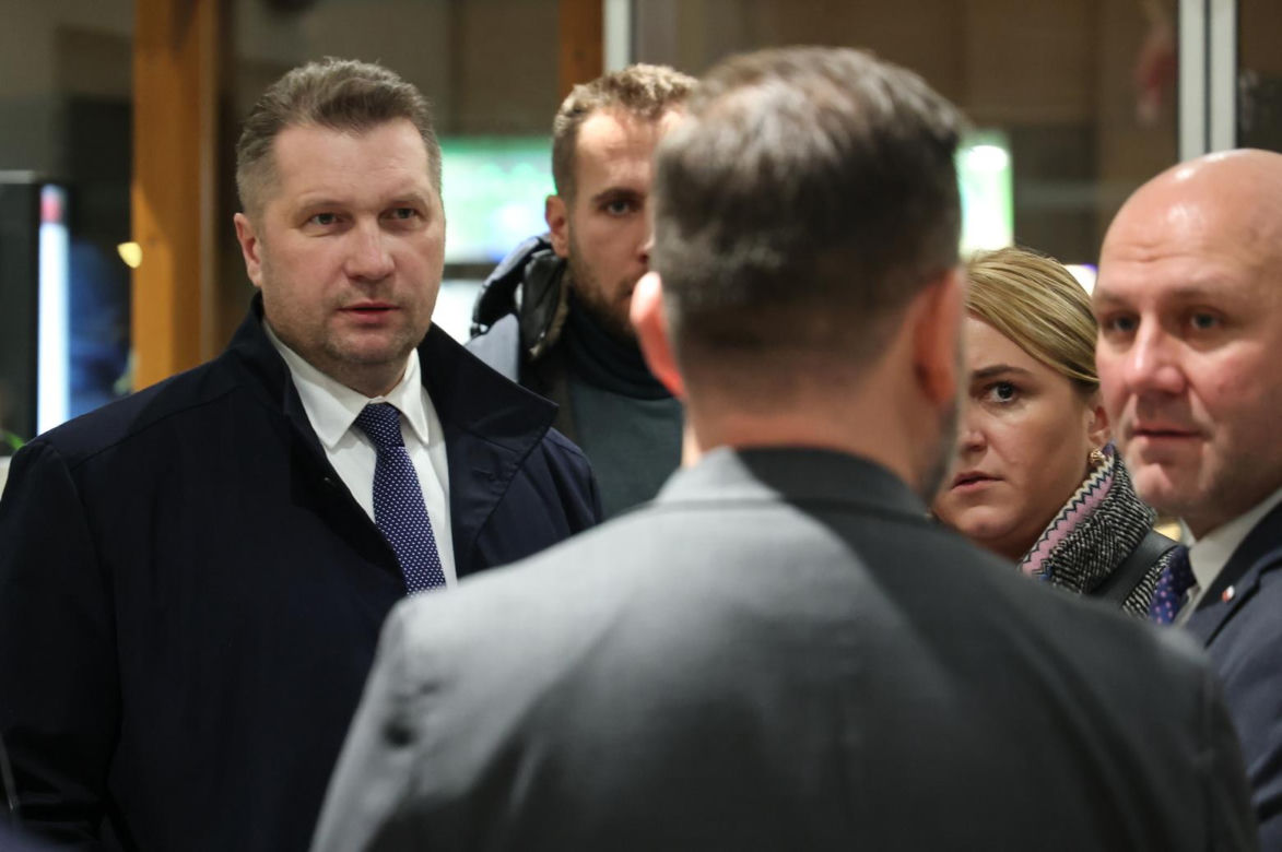 Interwencja poselska w siedzibie PAP