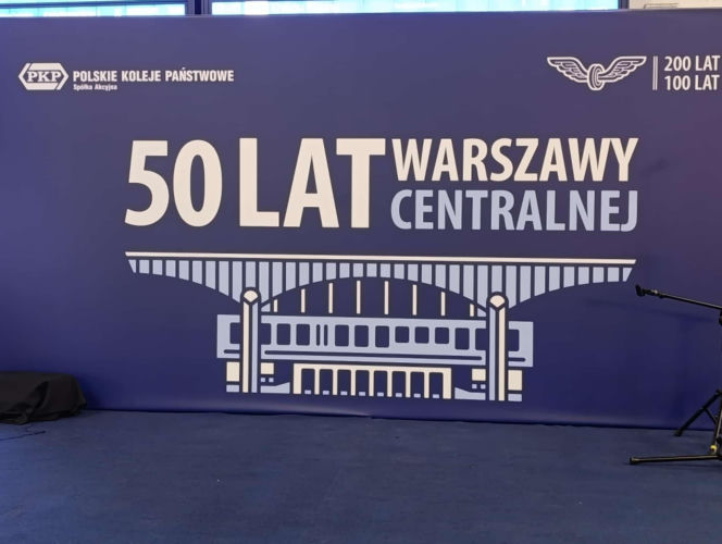 50. urodziny Dworca Warszawa Centralna