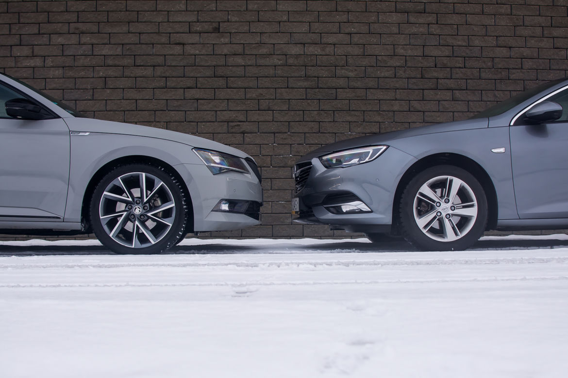 Opel Insignia Grand Sport vs. Skoda Superb