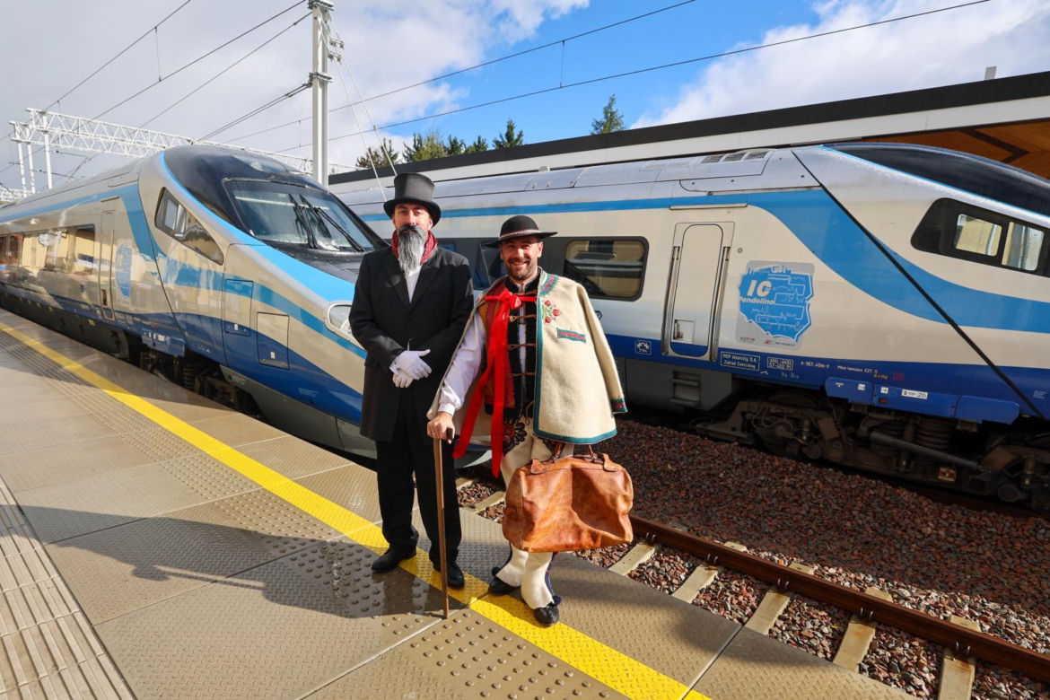 Pierwsze Pendolino w Zakopanem