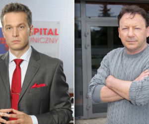 Na dobre i na złe odc. 565. Andrzej Falkowicz (Michał Żebrowski), Jarek (Zbigniew Zamachowski)