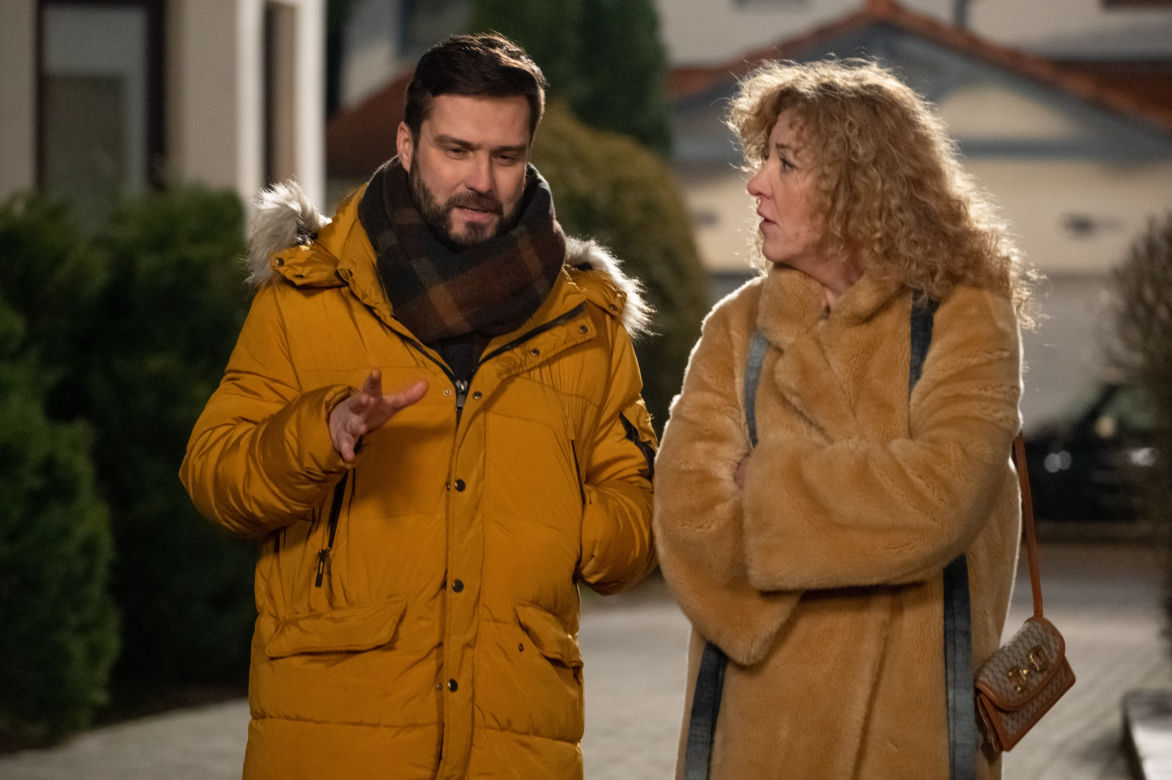 Barwy szczęścia, odcinek 2650: Żabcia (Hanna Klepacka), Damian (Michał Lesień)