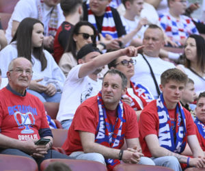 Kibice na finale Pucharu Polski: Górnik - Raków