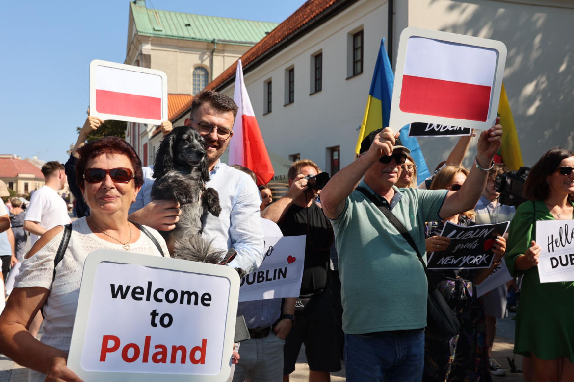 Lublin łączy się z mieszkańcami Wilna, Dublina i Nowego Jorku