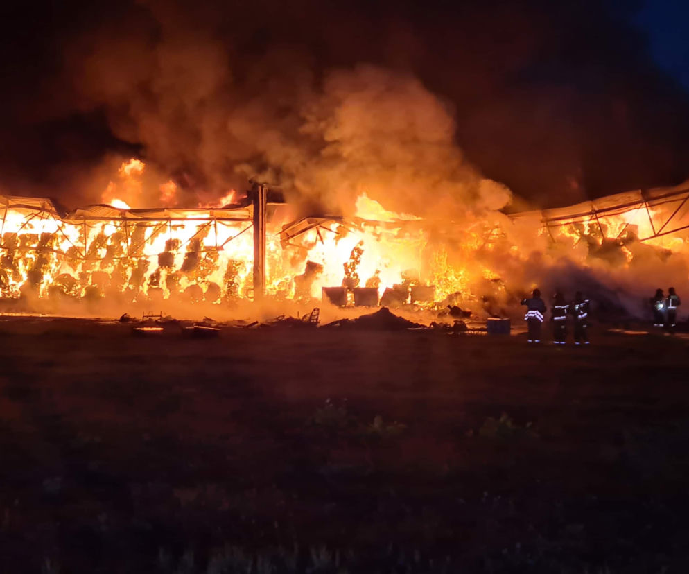 Pożar w Promniku