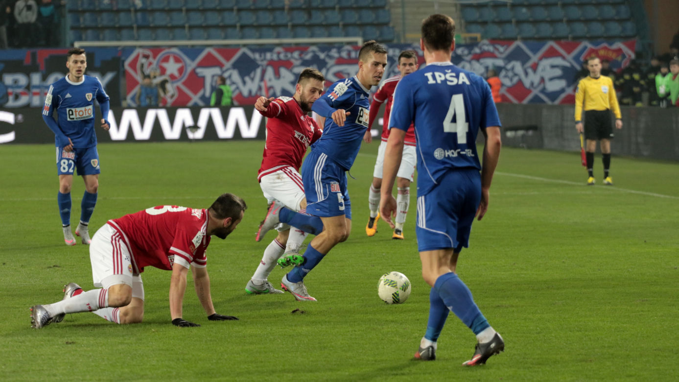 Zobacz zdjęcia z piątkowego meczu Wisła Kraków - Piast Gliwice 1:1