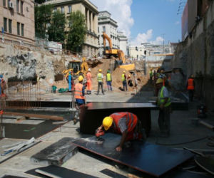 II linia metra. Stacja Nowy Świat w budowie. ZDJĘCIA!