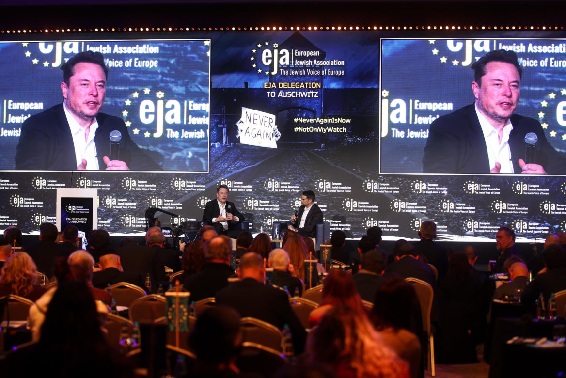 Elon Musk w Krakowie. „Byłem naiwny, sądząc, że antysemityzm nie może się odrodzić”