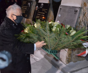 Jarosław Kaczyński w Starachowicach 16.01.2021