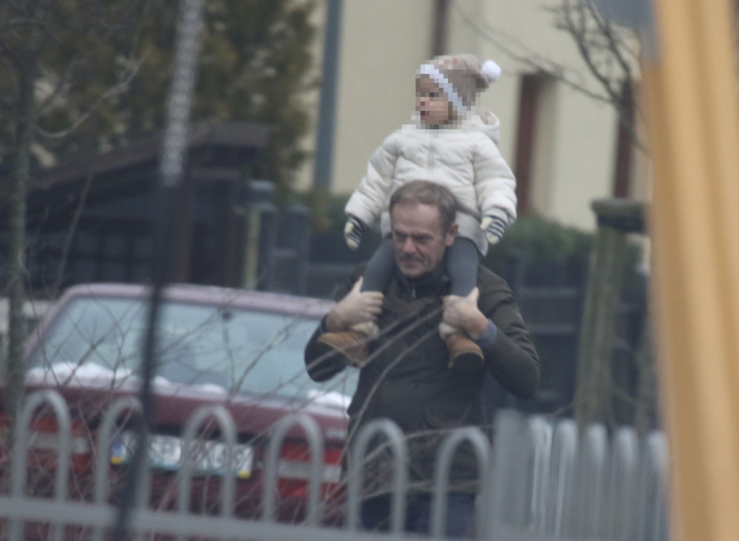 Donald Tusk spędził weekend z wnuczką