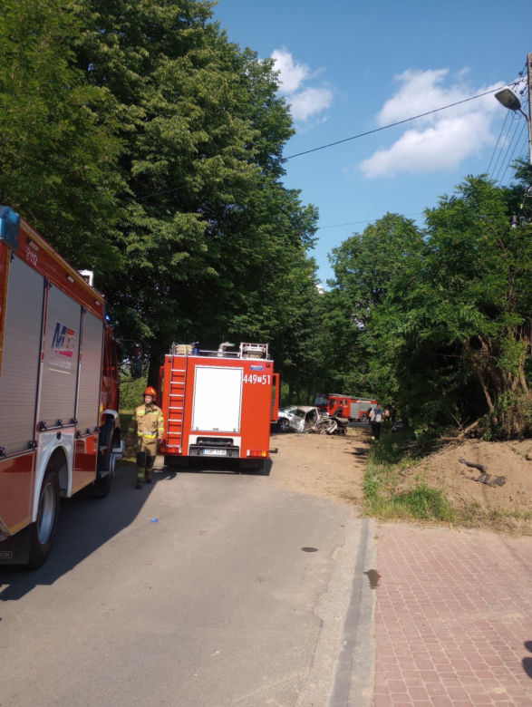 Wypadek we wsi Wyspa 