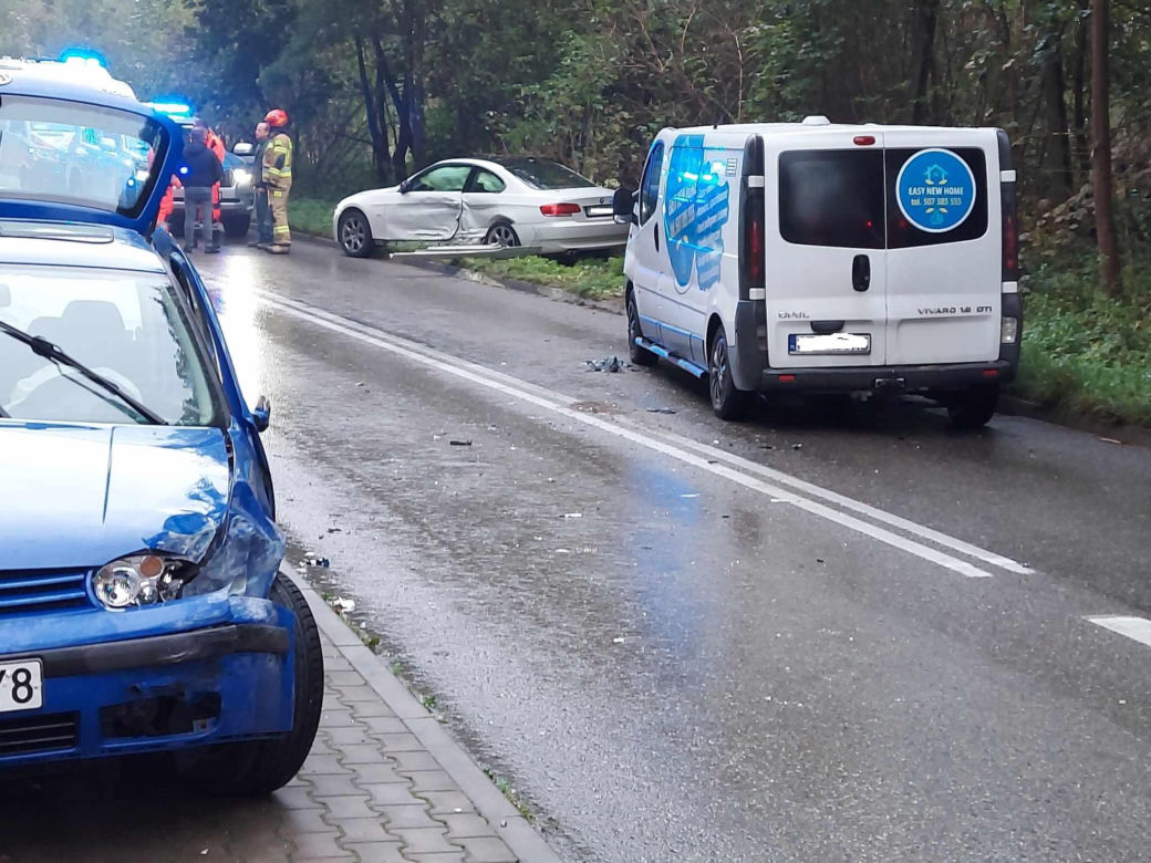 Kolizja w Pawłowie