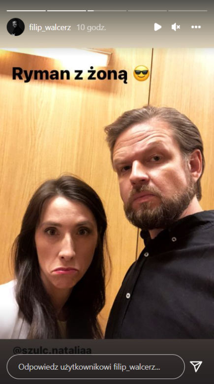 Barwy szczęścia po wakacjach 2022. Ryman (Filip Wałcerz), żona (Natalia Szulc)